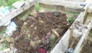 Compost making.